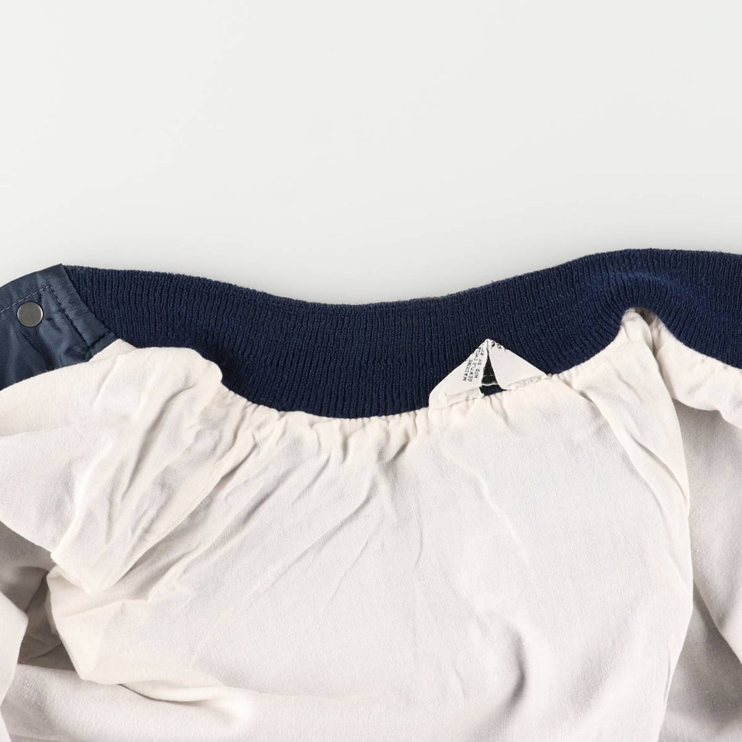 Vintage 1970'S West Wind Varsity Jacket, Men's XL unclear navy blue type Vintage Second Hand