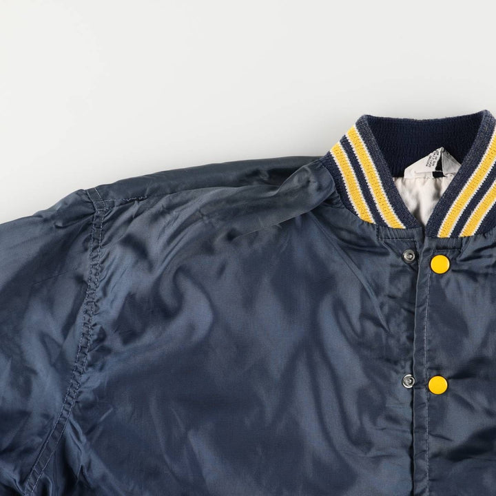 Vintage 1970'S West Wind Varsity Jacket, Men's XL unclear navy blue type Vintage Second Hand