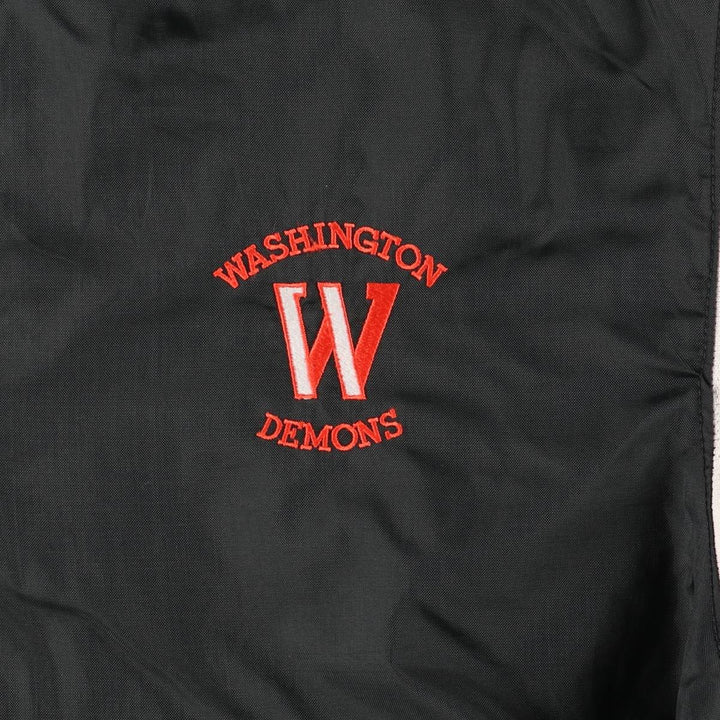 Vintage 1980'S DeLONG College Anorak Parka, Made in USA, Men's Size L unclear black type Vintage Second Hand