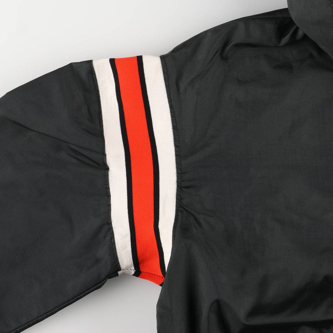 Vintage 1980'S DeLONG College Anorak Parka, Made in USA, Men's Size L unclear black type Vintage Second Hand