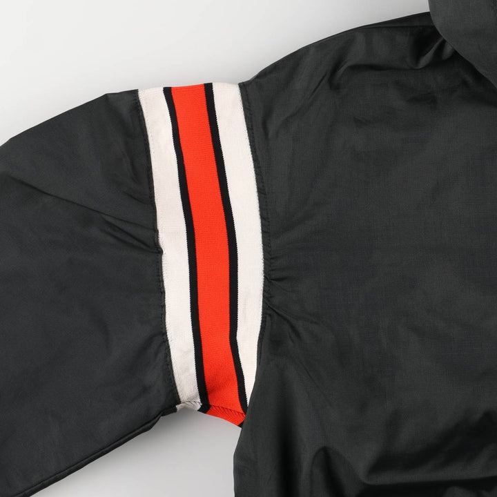 Vintage 1980'S DeLONG College Anorak Parka, Made in USA, Men's Size L unclear black type Vintage Second Hand