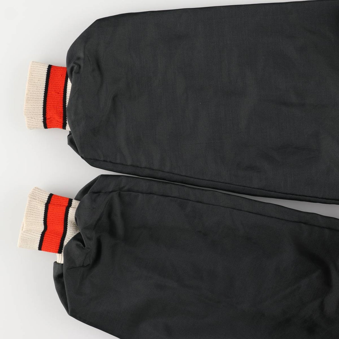 Vintage 1980'S DeLONG College Anorak Parka, Made in USA, Men's Size L unclear black type Vintage Second Hand