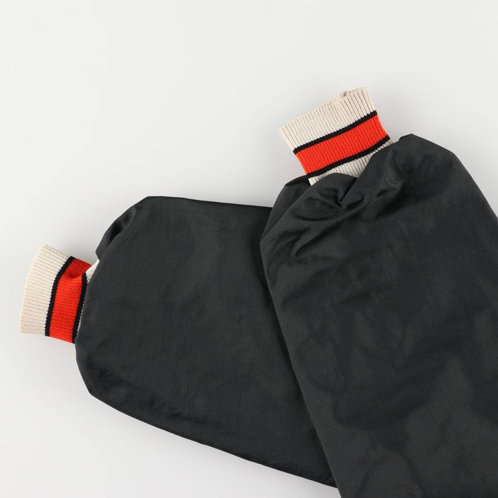 Vintage 1980'S DeLONG College Anorak Parka, Made in USA, Men's Size L unclear black type Vintage Second Hand