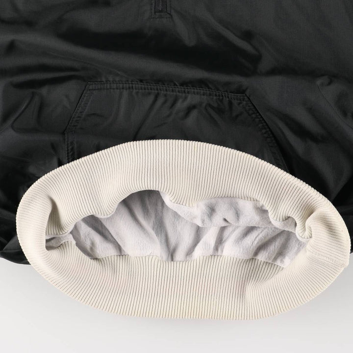 Vintage 1980'S DeLONG College Anorak Parka, Made in USA, Men's Size L unclear black type Vintage Second Hand