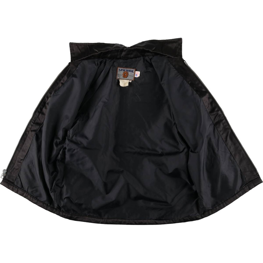 Vintage 90'S SPIEWAK windbreaker, made in the USA, size L, men's unclear black type Vintage Second Hand