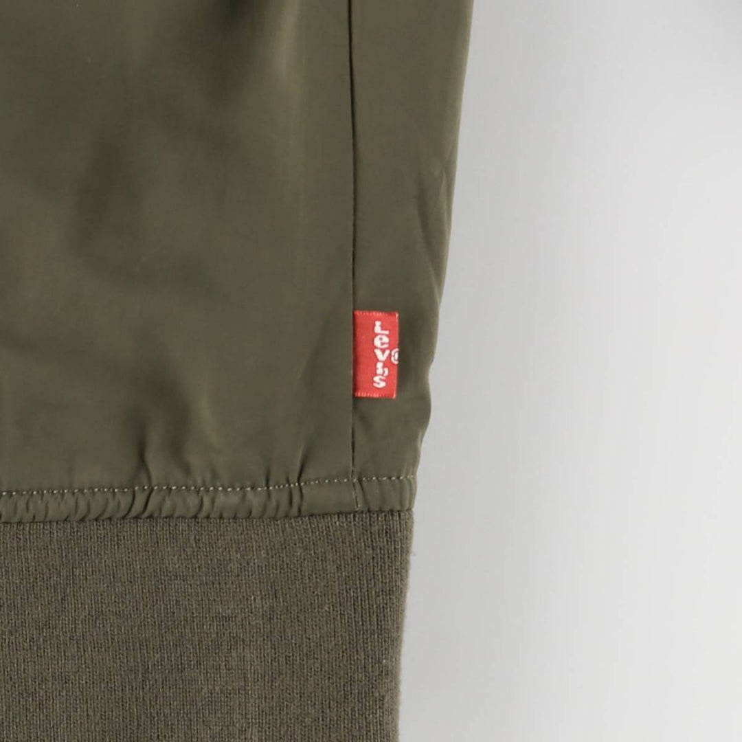 Levi's MA-1 Military Flight Jacket, Men's Size L polyester Khaki type Vintage Second Hand