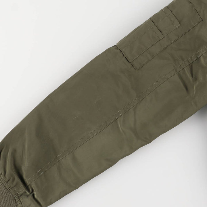 Levi's MA-1 Military Flight Jacket, Men's Size L polyester Khaki type Vintage Second Hand