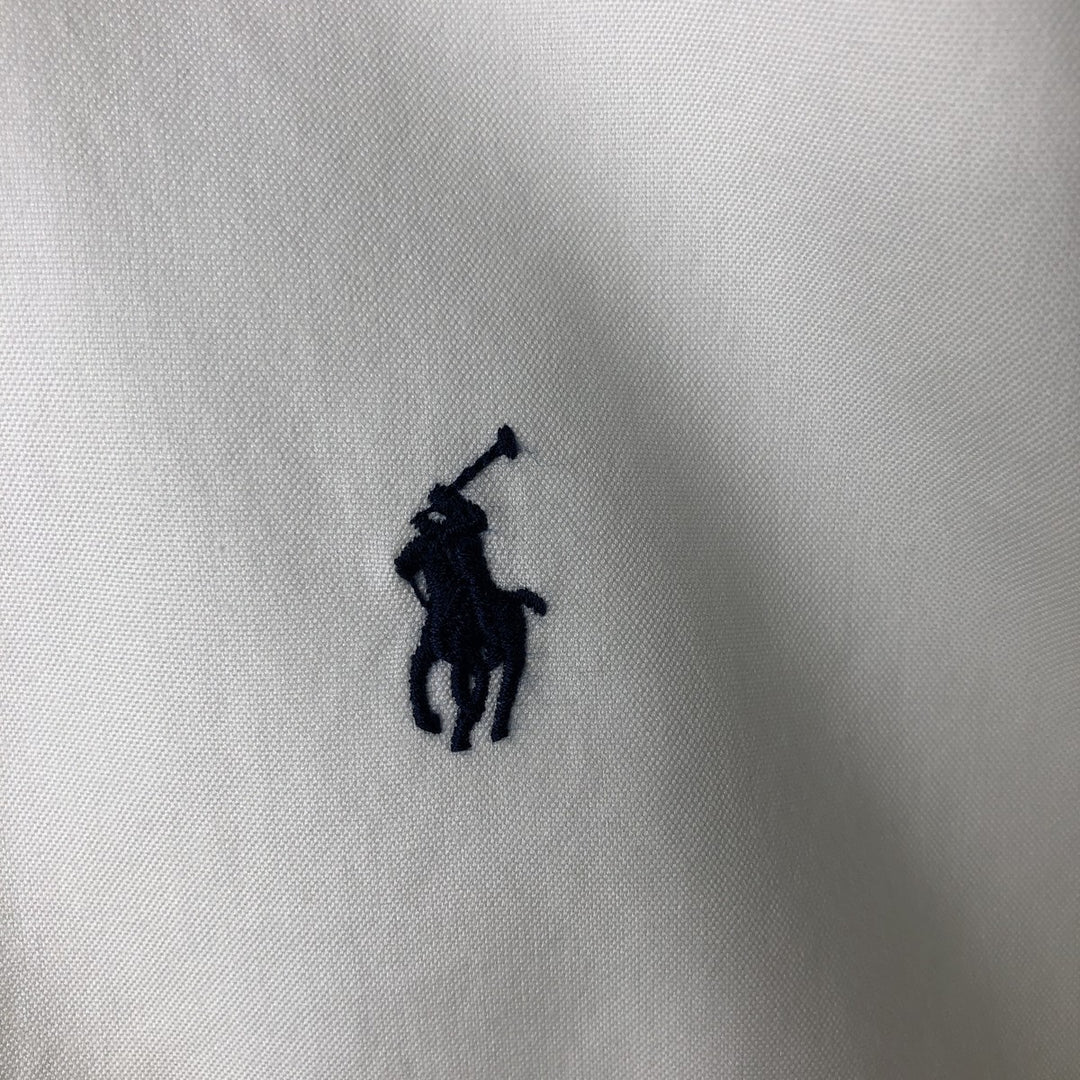Ralph Lauren Classic Fit Long Sleeve Button Down Shirt, Men's Size L cotton white type Vintage Second Hand