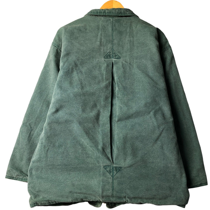 RIP CURL Check Pattern Reversible Work Jacket, Men's Size Small cotton green type Vintage Second Hand