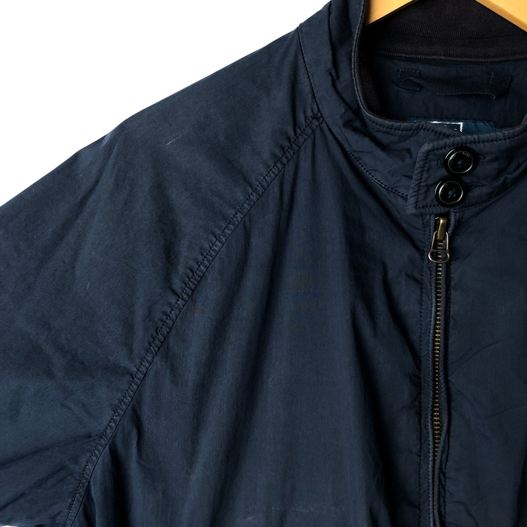 Ralph Lauren POLO by Ralph Lauren Harrington Jacket Swing Top Men's L size cotton navy blue type Vintage Second Hand