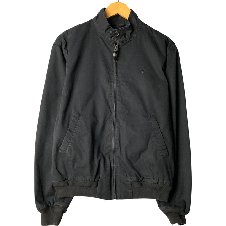 Ralph Lauren POLO RALPH LAUREN Harrington Jacket, Swing Top, Men's Size Small cotton black type Vintage Second Hand