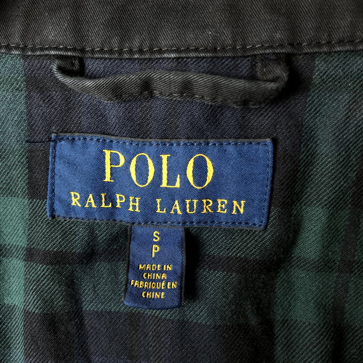 Ralph Lauren POLO RALPH LAUREN Harrington Jacket, Swing Top, Men's Size Small cotton black type Vintage Second Hand
