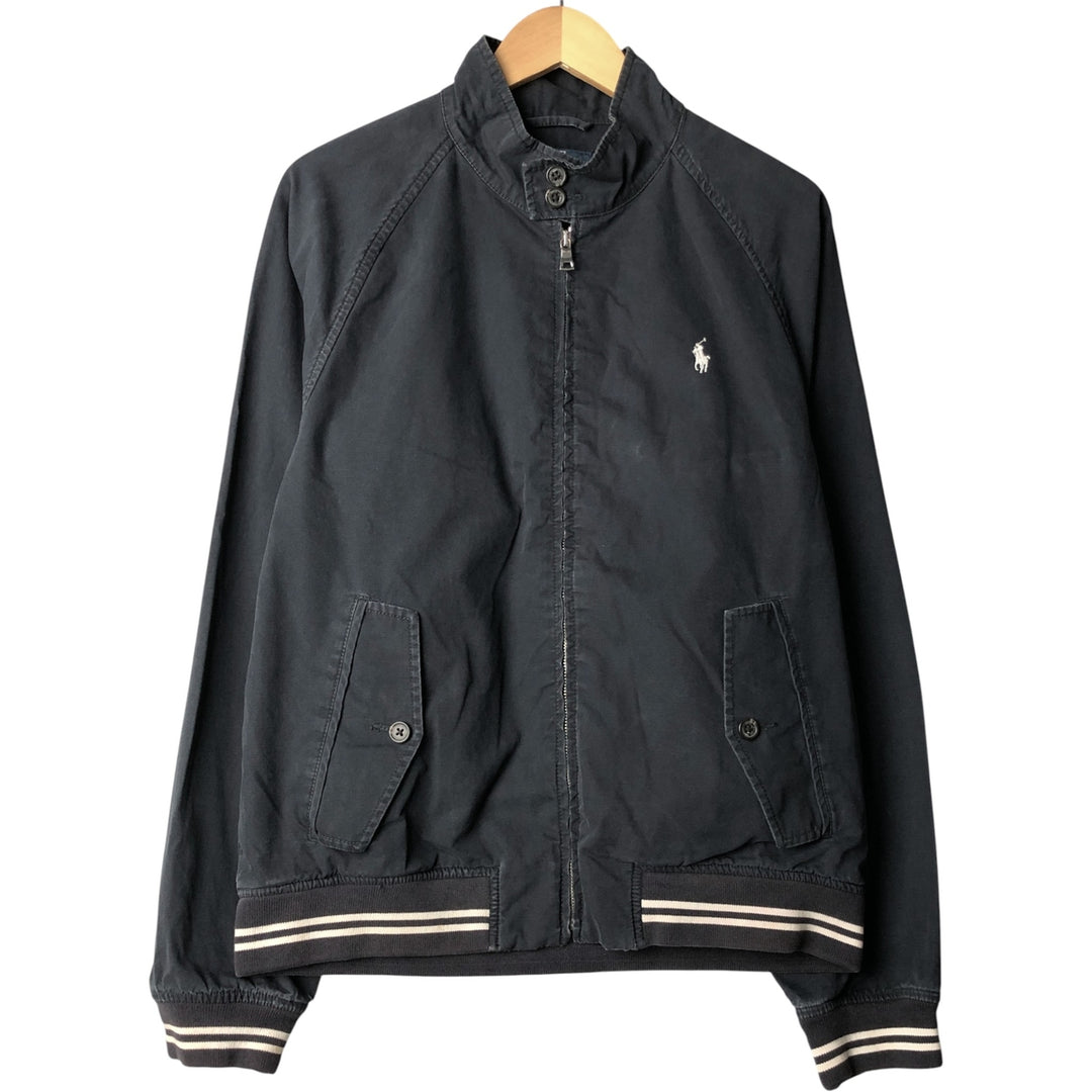 Ralph Lauren POLO by Ralph Lauren Harrington Jacket, Swing Top, Men's Size M cotton navy blue type Vintage Second Hand