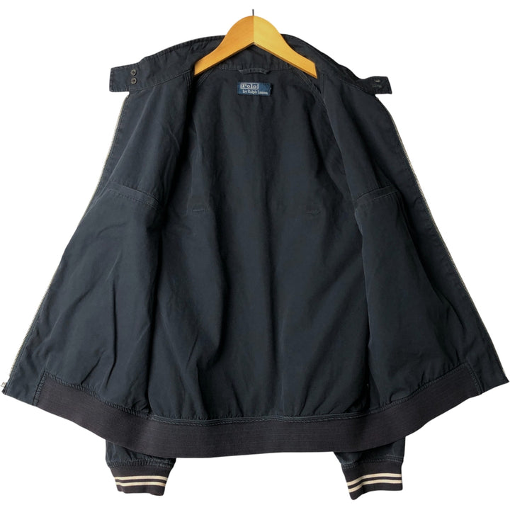 Ralph Lauren POLO by Ralph Lauren Harrington Jacket, Swing Top, Men's Size M cotton navy blue type Vintage Second Hand