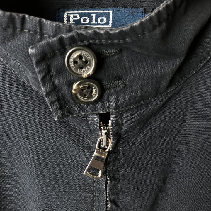 Ralph Lauren POLO by Ralph Lauren Harrington Jacket, Swing Top, Men's Size M cotton navy blue type Vintage Second Hand