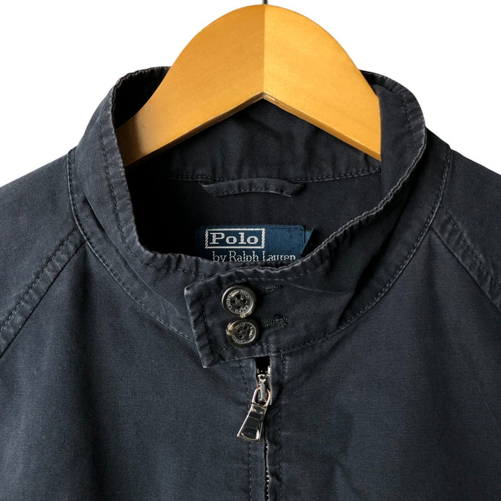 Ralph Lauren POLO by Ralph Lauren Harrington Jacket, Swing Top, Men's Size M cotton navy blue type Vintage Second Hand