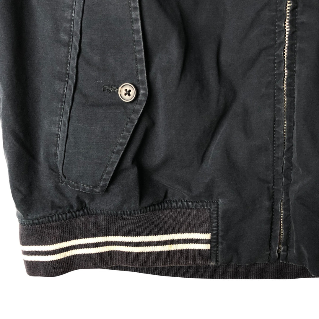 Ralph Lauren POLO by Ralph Lauren Harrington Jacket, Swing Top, Men's Size M cotton navy blue type Vintage Second Hand