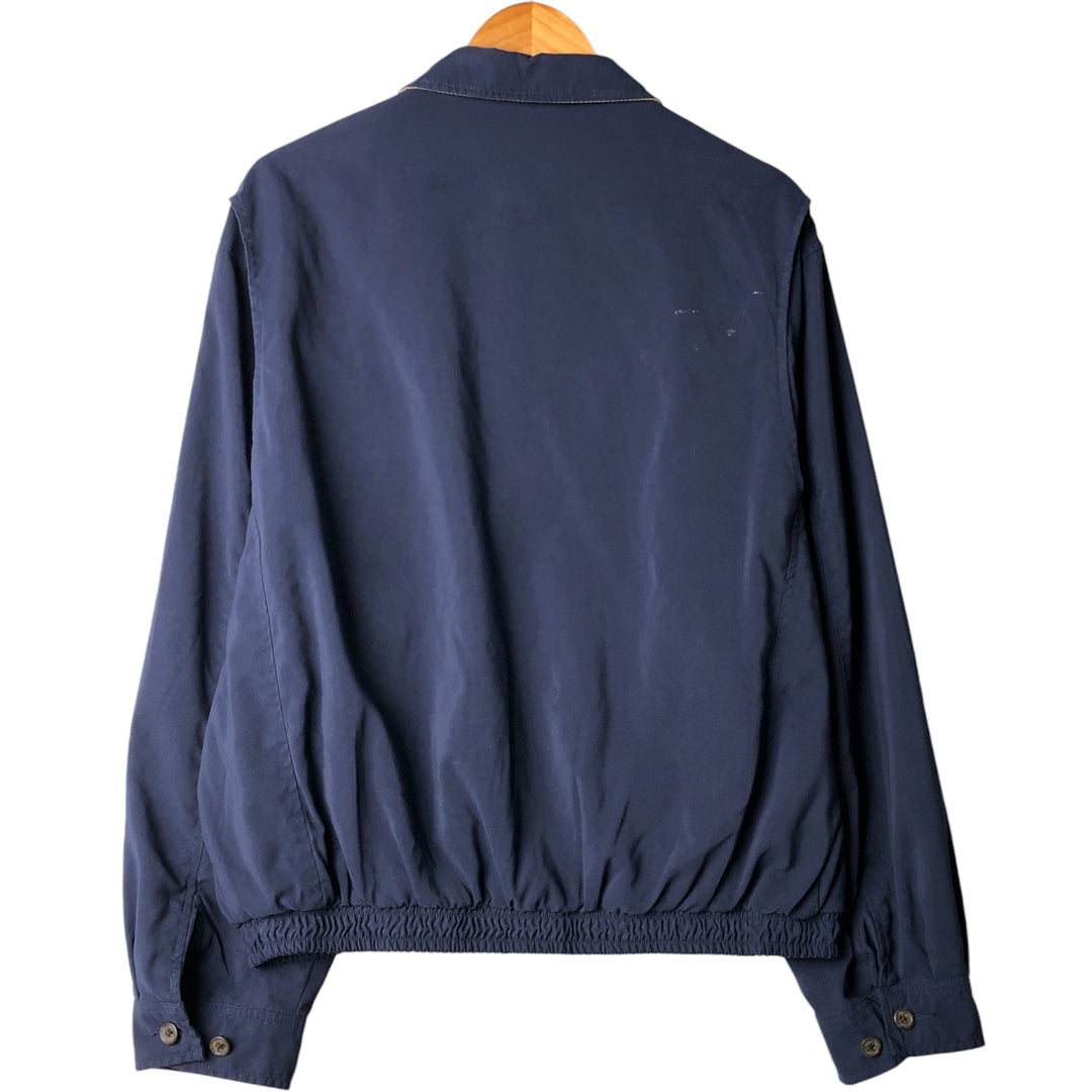 Ralph Lauren POLO by Ralph Lauren Swing Top Sports Jacket Men's L size polyester navy blue type Vintage Second Hand