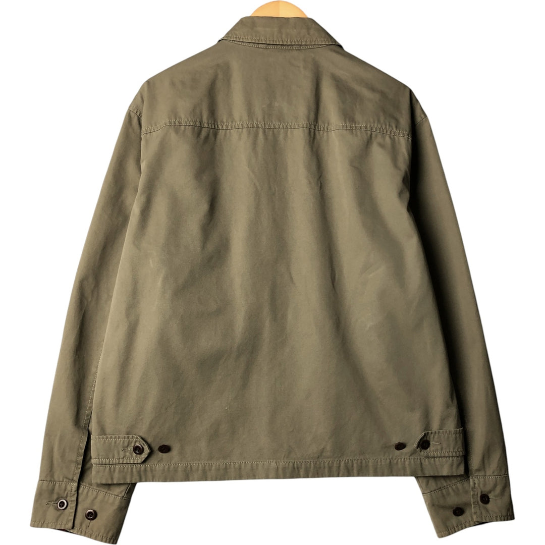 Ralph Lauren POLO by Ralph Lauren Swing Top Sports Jacket Men's L size cotton Khaki type Vintage Second Hand