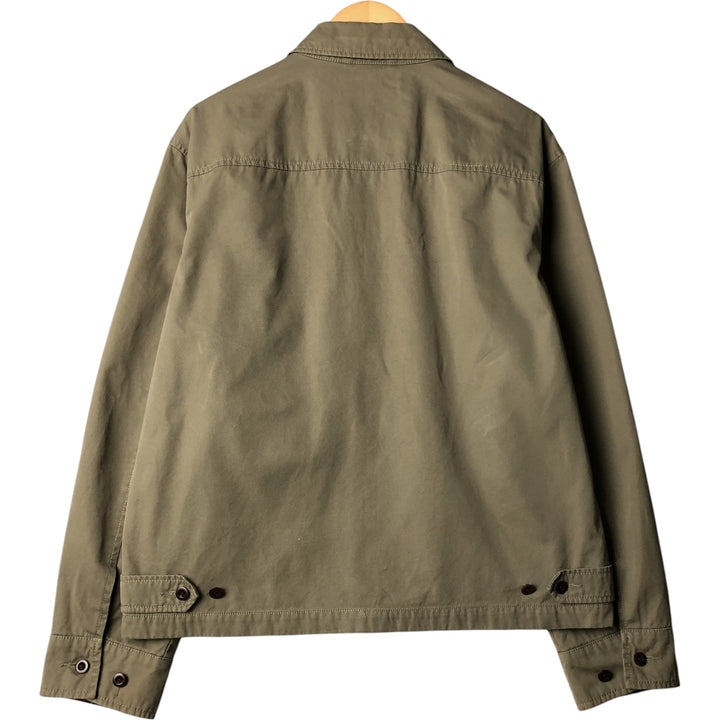 Ralph Lauren POLO by Ralph Lauren Swing Top Sports Jacket Men's L size cotton Khaki type Vintage Second Hand