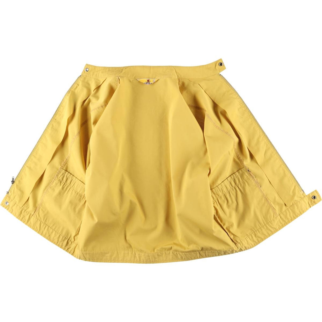 Vintage Bertano zip-up jacket, men's size XL polyester yellow type Vintage Second Hand