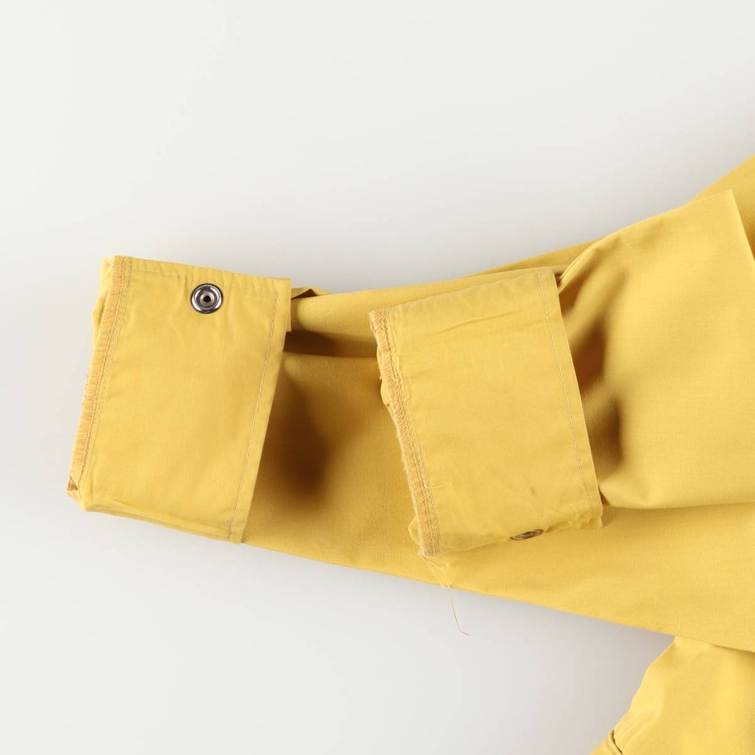 Vintage Bertano zip-up jacket, men's size XL polyester yellow type Vintage Second Hand