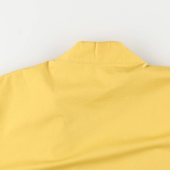 Vintage Bertano zip-up jacket, men's size XL polyester yellow type Vintage Second Hand