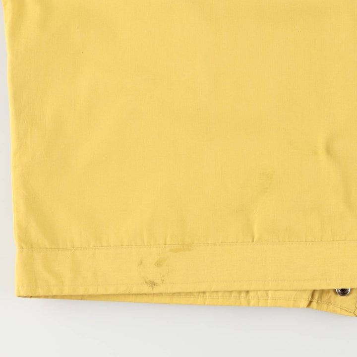 Vintage Bertano zip-up jacket, men's size XL polyester yellow type Vintage Second Hand