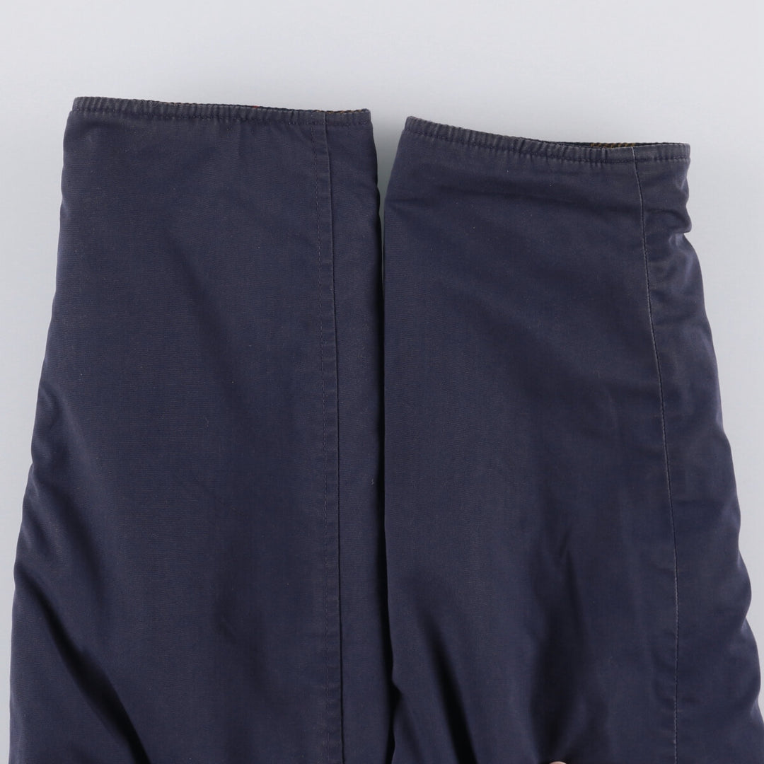 Vintage 1960'S Pendleton Check Pattern Reversible Wool Jacket, Men's Size L unclear Navy blue Vintage Second Hand