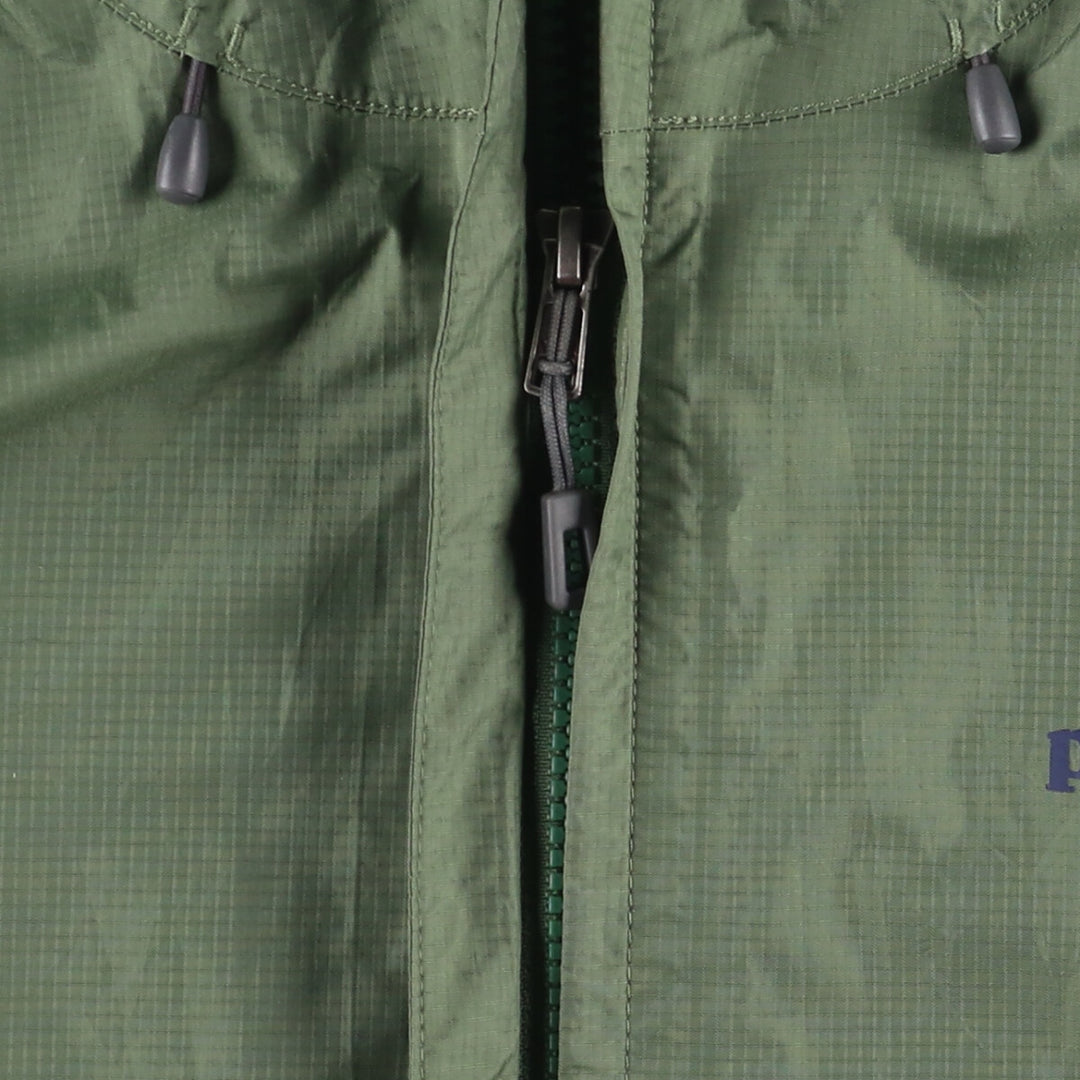 Patagonia Torrent Shell Jacket 83801SP15 Ripstop Mountain Parka Shell Jacket Men's Medium Nylon Khaki type sage green Vintage Second Hand