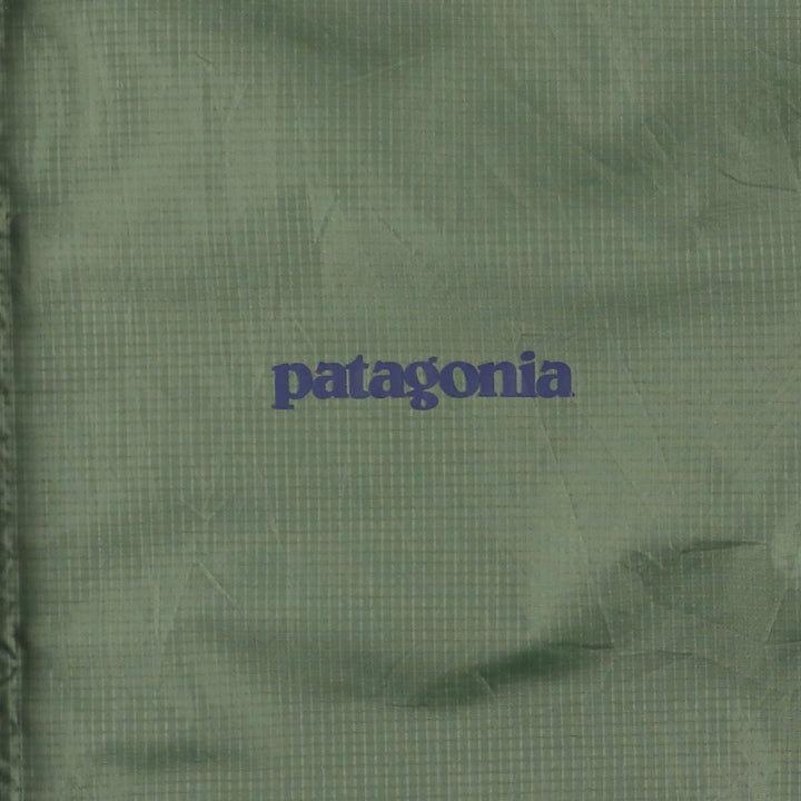 Patagonia Torrent Shell Jacket 83801SP15 Ripstop Mountain Parka Shell Jacket Men's Medium Nylon Khaki type sage green Vintage Second Hand