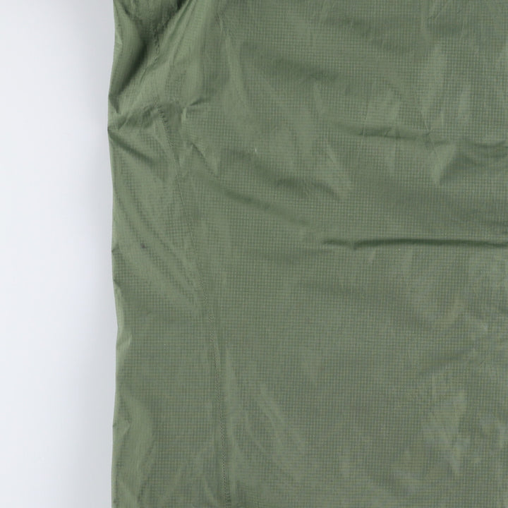 Patagonia Torrent Shell Jacket 83801SP15 Ripstop Mountain Parka Shell Jacket Men's Medium Nylon Khaki type sage green Vintage Second Hand
