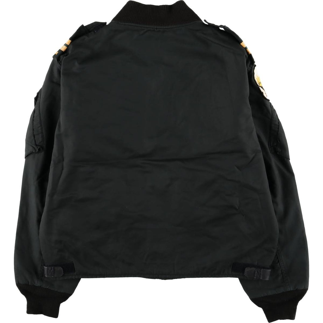 Vintage Canadian Army AMBRIDGE and THOMPSON Military Flight Jacket 6640, Men's Size L unclear Green type dark green Vintage Second Hand