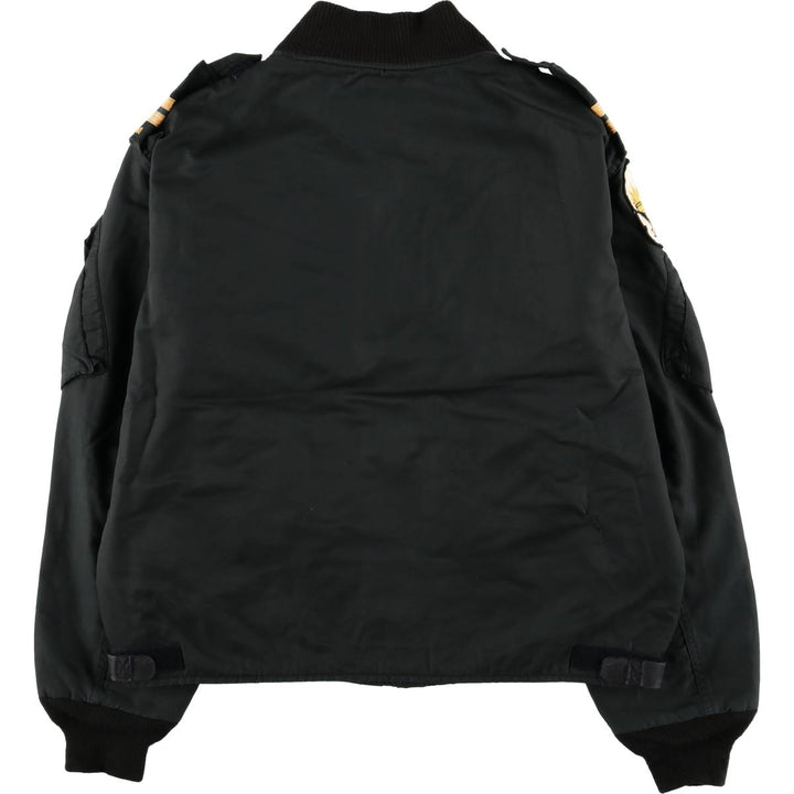 Vintage Canadian Army AMBRIDGE and THOMPSON Military Flight Jacket 6640, Men's Size L unclear Green type dark green Vintage Second Hand