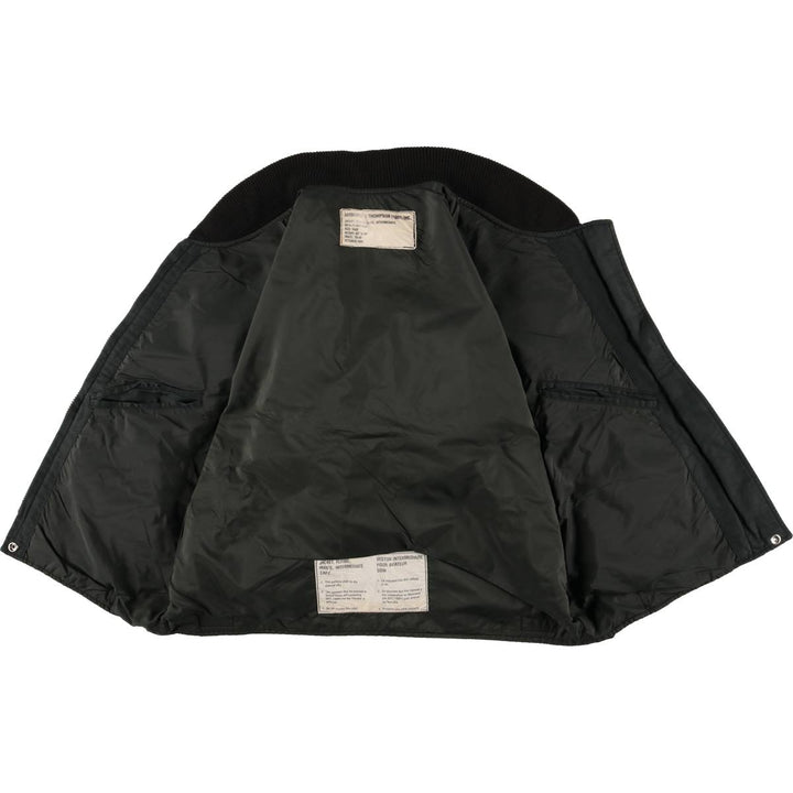 Vintage Canadian Army AMBRIDGE and THOMPSON Military Flight Jacket 6640, Men's Size L unclear Green type dark green Vintage Second Hand