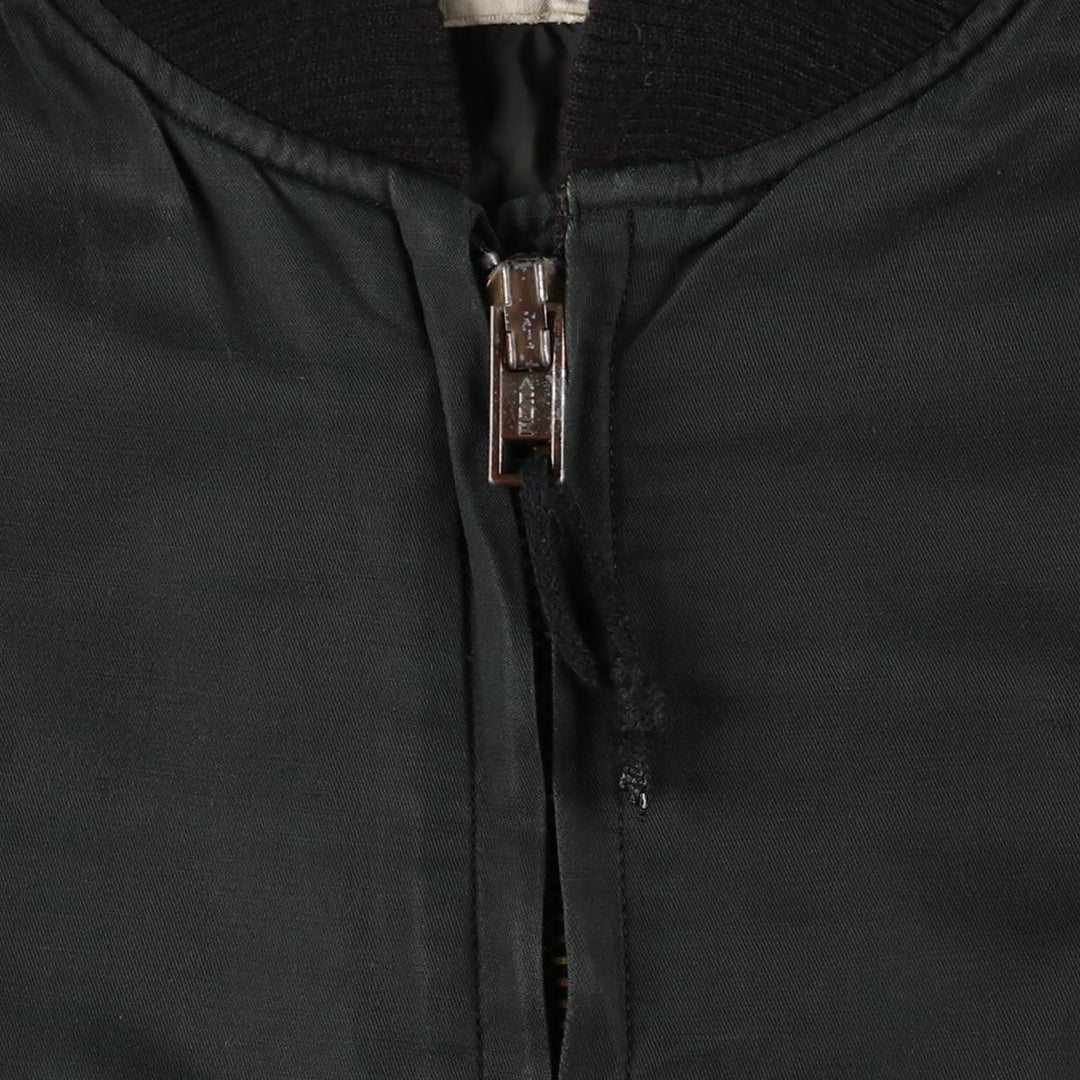 Vintage Canadian Army AMBRIDGE and THOMPSON Military Flight Jacket 6640, Men's Size L unclear Green type dark green Vintage Second Hand