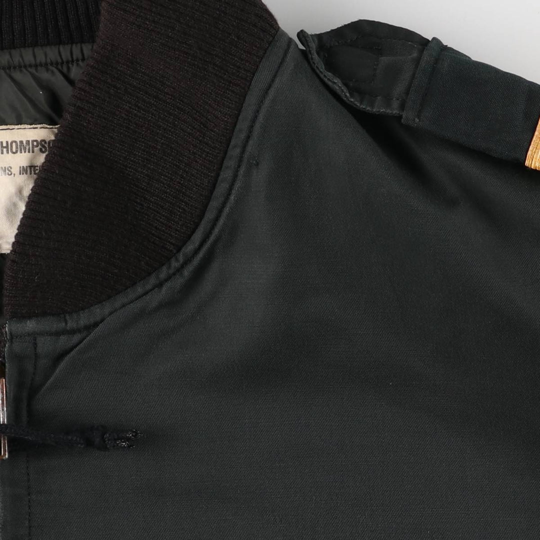 Vintage Canadian Army AMBRIDGE and THOMPSON Military Flight Jacket 6640, Men's Size L unclear Green type dark green Vintage Second Hand