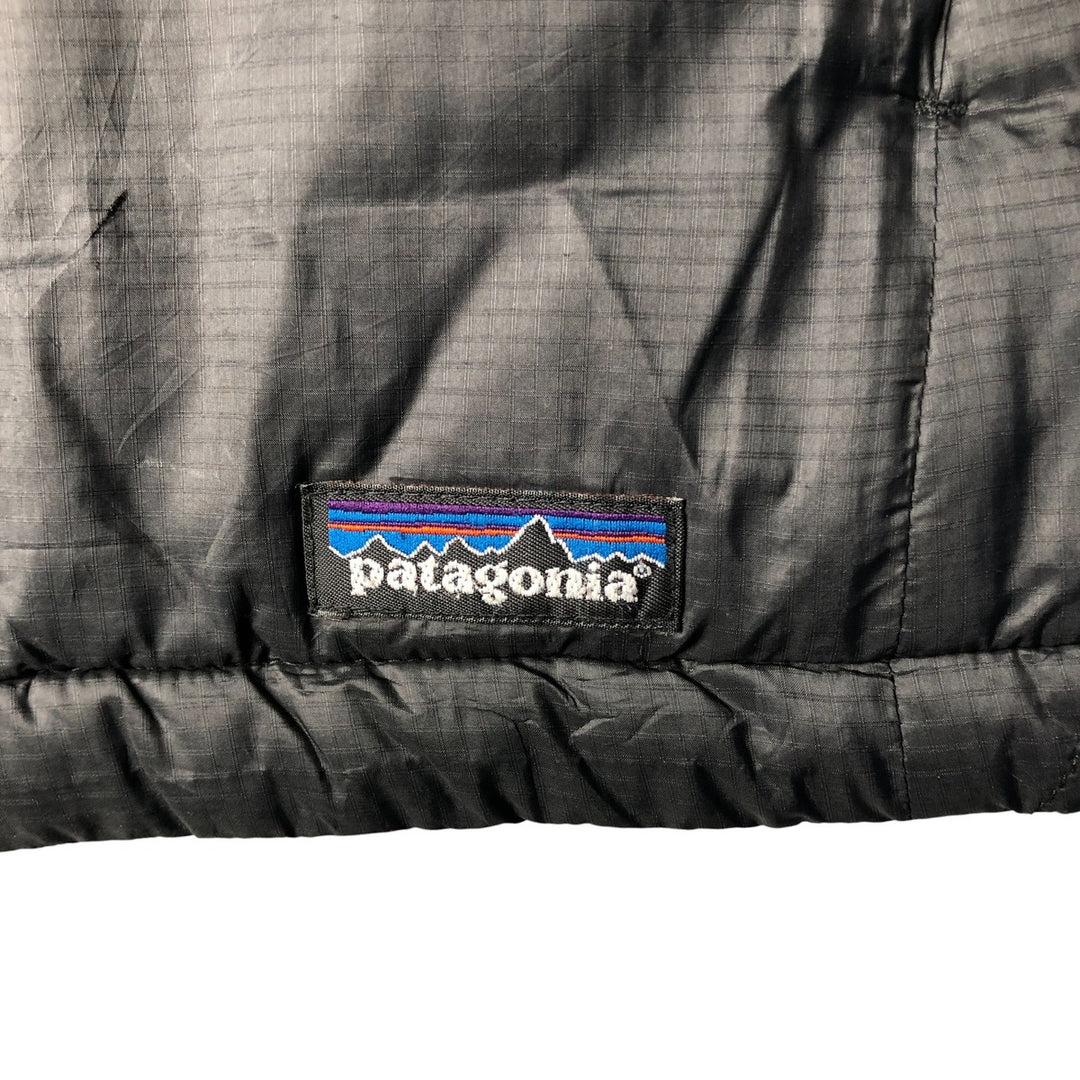 2000'S Patagonia Micro Puff Vest (84006F7), ripstop padded vest, women's size S polyester black type Vintage Second Hand