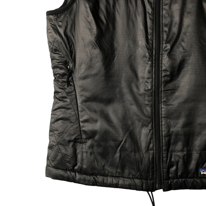 2000'S Patagonia Micro Puff Vest (84006F7), ripstop padded vest, women's size S polyester black type Vintage Second Hand