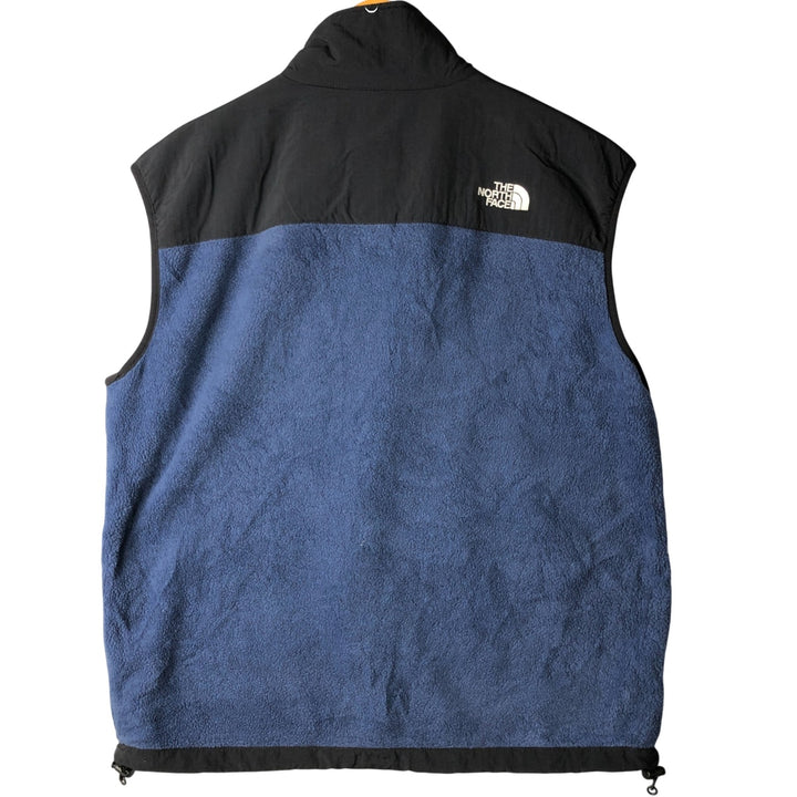2000'S The North Face Denali Vest, Nylon and Fleece, Men's Size L polyester black type Vintage Second Hand