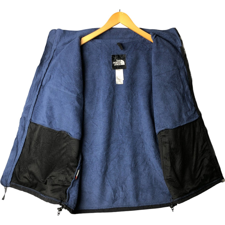 2000'S The North Face Denali Vest, Nylon and Fleece, Men's Size L polyester black type Vintage Second Hand