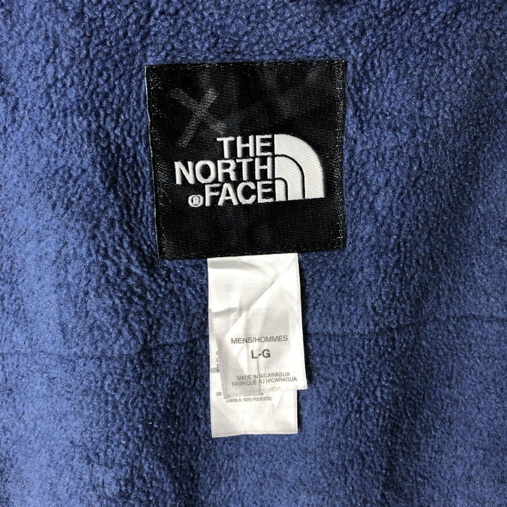 2000'S The North Face Denali Vest, Nylon and Fleece, Men's Size L polyester black type Vintage Second Hand