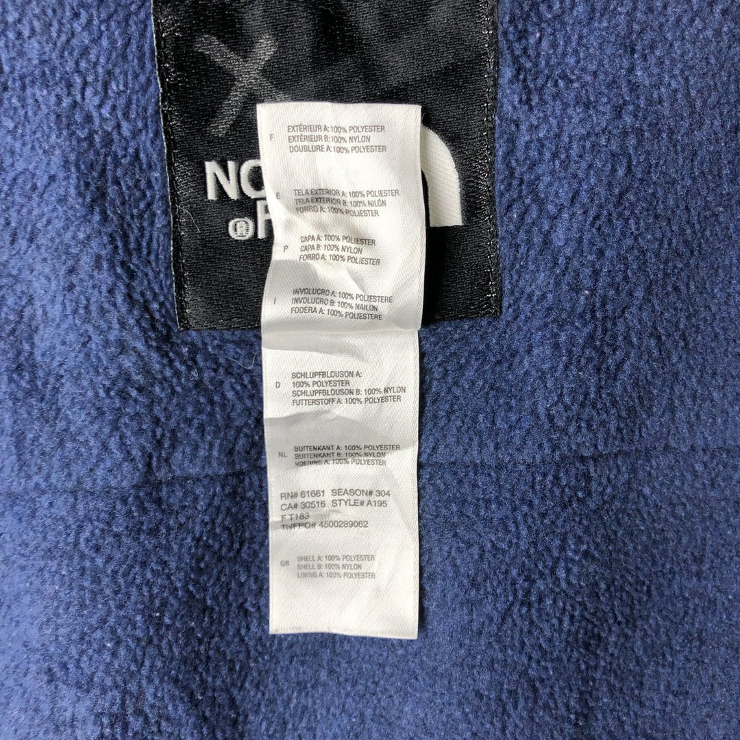 2000'S The North Face Denali Vest, Nylon and Fleece, Men's Size L polyester black type Vintage Second Hand