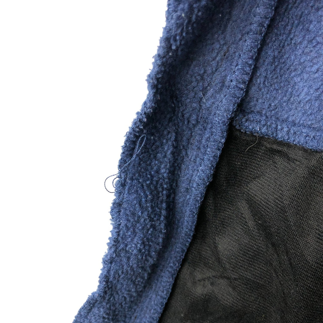 2000'S The North Face Denali Vest, Nylon and Fleece, Men's Size L polyester black type Vintage Second Hand