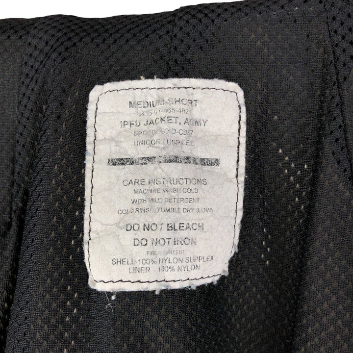 1990'S US Army IPFU Training Jacket, Nylon Jacket, Made in USA, Medium-Short, Men's Size M Nylon gray type Vintage Second Hand