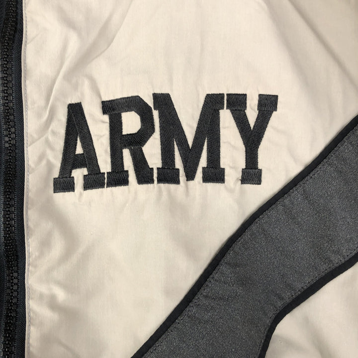 1990'S US Army IPFU Training Jacket, Nylon Jacket, Made in USA, Medium-Short, Men's Size M Nylon gray type Vintage Second Hand