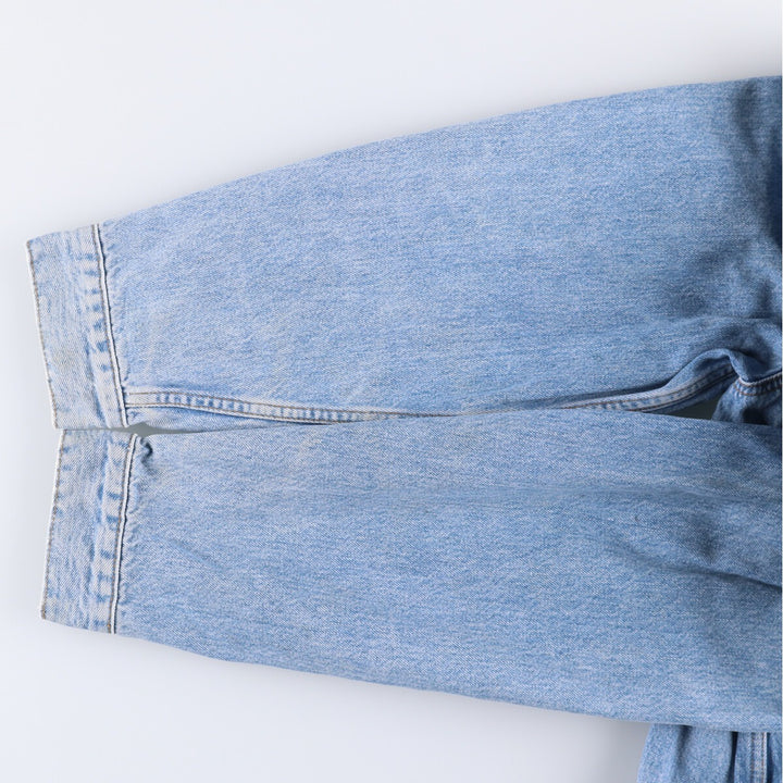 90'S Levi's 70503-02 Euro Model Denim Jacket, G-Jean, Men's Size L, Vintage cotton blue type Vintage Second Hand