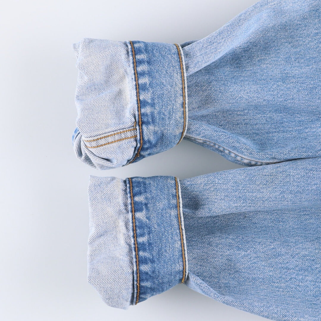 90'S Levi's 70503-02 Euro Model Denim Jacket, G-Jean, Men's Size L, Vintage cotton blue type Vintage Second Hand