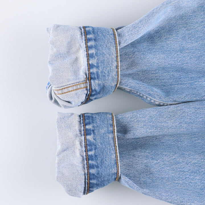 90'S Levi's 70503-02 Euro Model Denim Jacket, G-Jean, Men's Size L, Vintage cotton blue type Vintage Second Hand