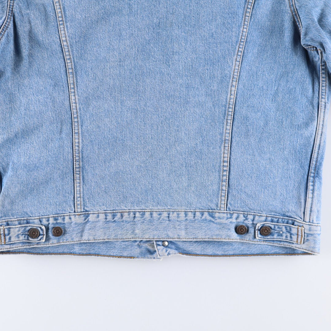 90'S Levi's 70503-02 Euro Model Denim Jacket, G-Jean, Men's Size L, Vintage cotton blue type Vintage Second Hand